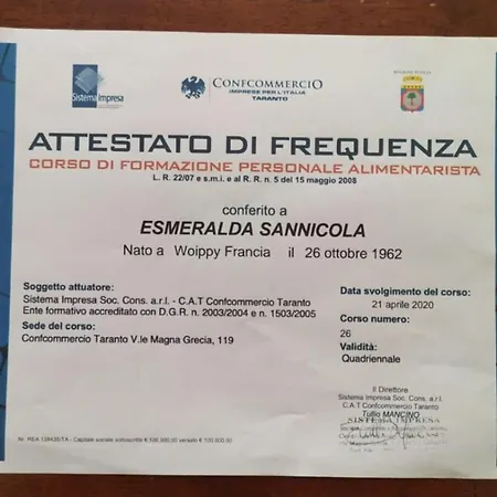 Lo Smeraldo Grottaglie